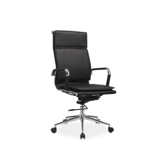 Kancelárska stolička Q-253 / Čierna