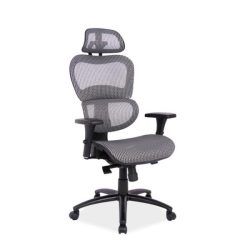 Otočná stolička Q-488 / Sivá