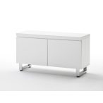 Komoda Sommer 53 x 82 x 38 cm Vysoký lesk Biela