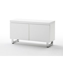 Komoda Sommer 53 x 82 x 38 cm Vysoký lesk Biela
