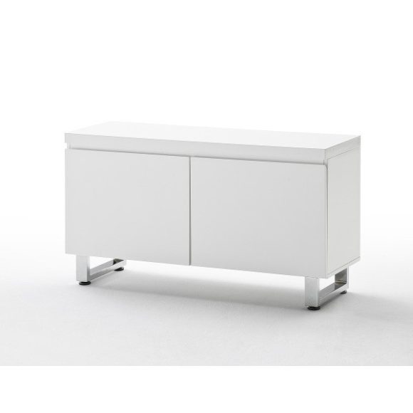 Komoda Sommer 53 x 82 x 38 cm Vysoký lesk Biela