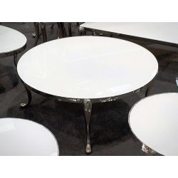 Konferenčný stolík T783-1 Lazur 100 cm / Biela