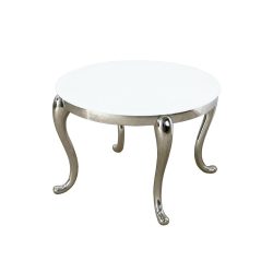 Konferenčný stolík T783-1 Lazur 60 cm / Biela