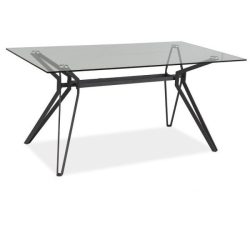   Rozkladací jedálenský stôl Ubora 140 – 180 cm Matná Biela