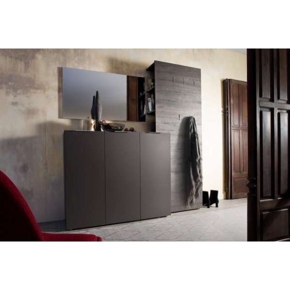 Zrkadlo Vince 105 x 60 x 2 cm / Biele