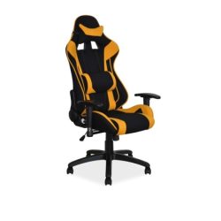 Otočná stolička Viper Čierna / Žltá