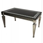 Jedálenský stôl Viviana TH375 Čierna 150 cm