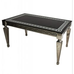 Jedálenský stôl Viviana TH375 Čierna 150 cm